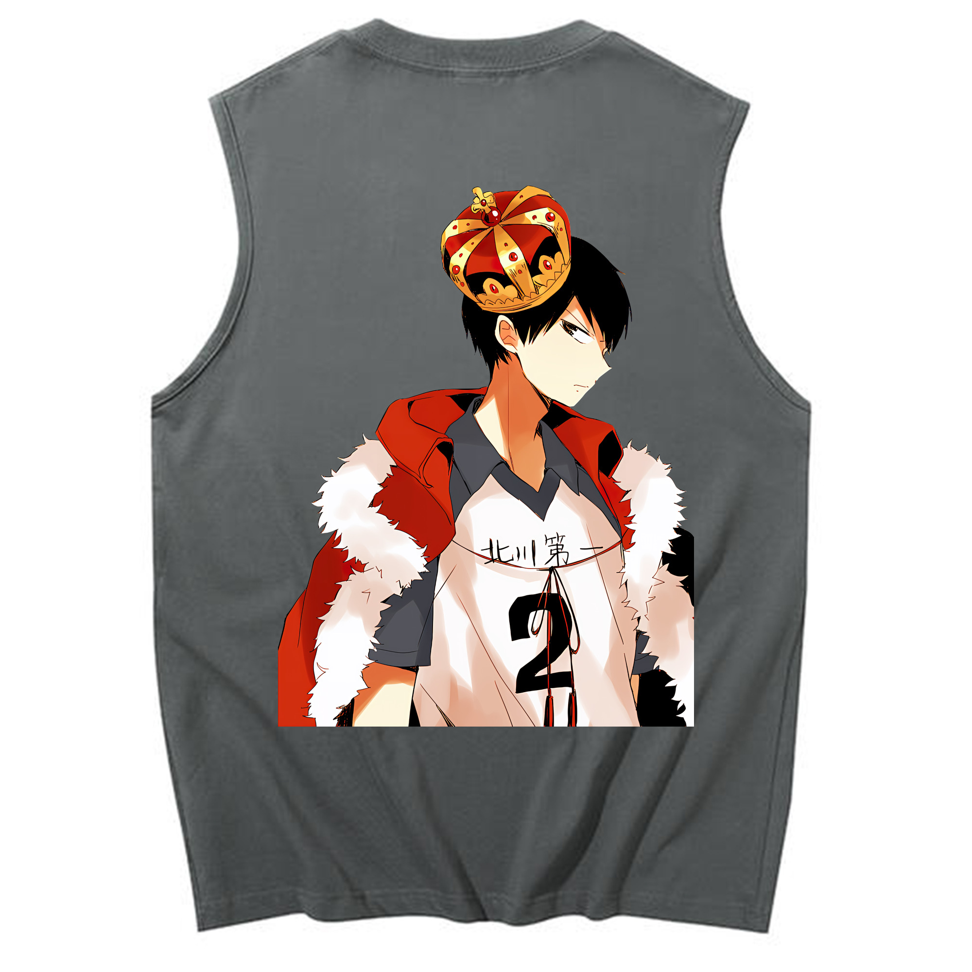 （画像用） ハイキュー!! Haikyu!! コットン100％タンクトップ（背面プリント）